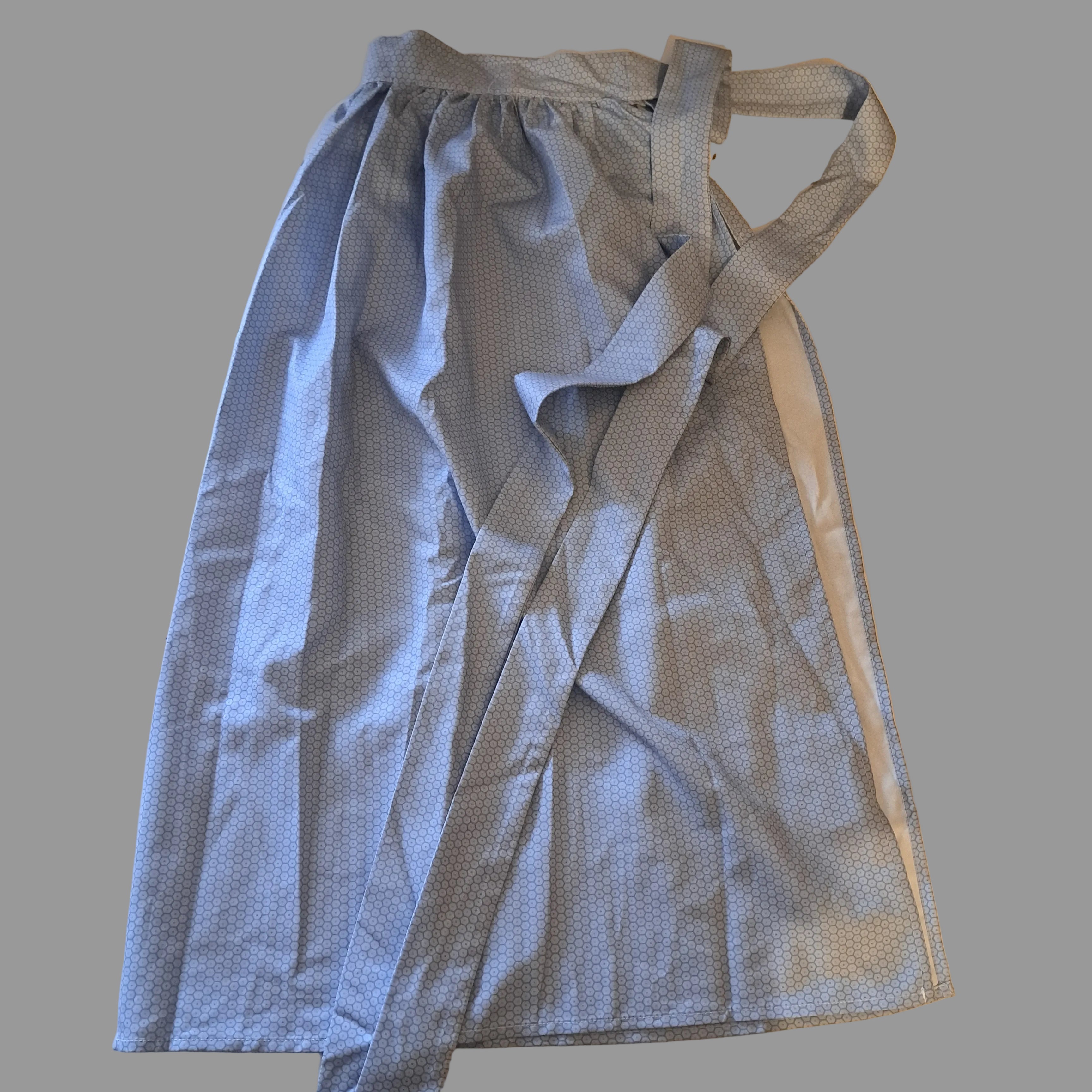 JiJIRuDu Dirndl Damen Lang mit Schürze