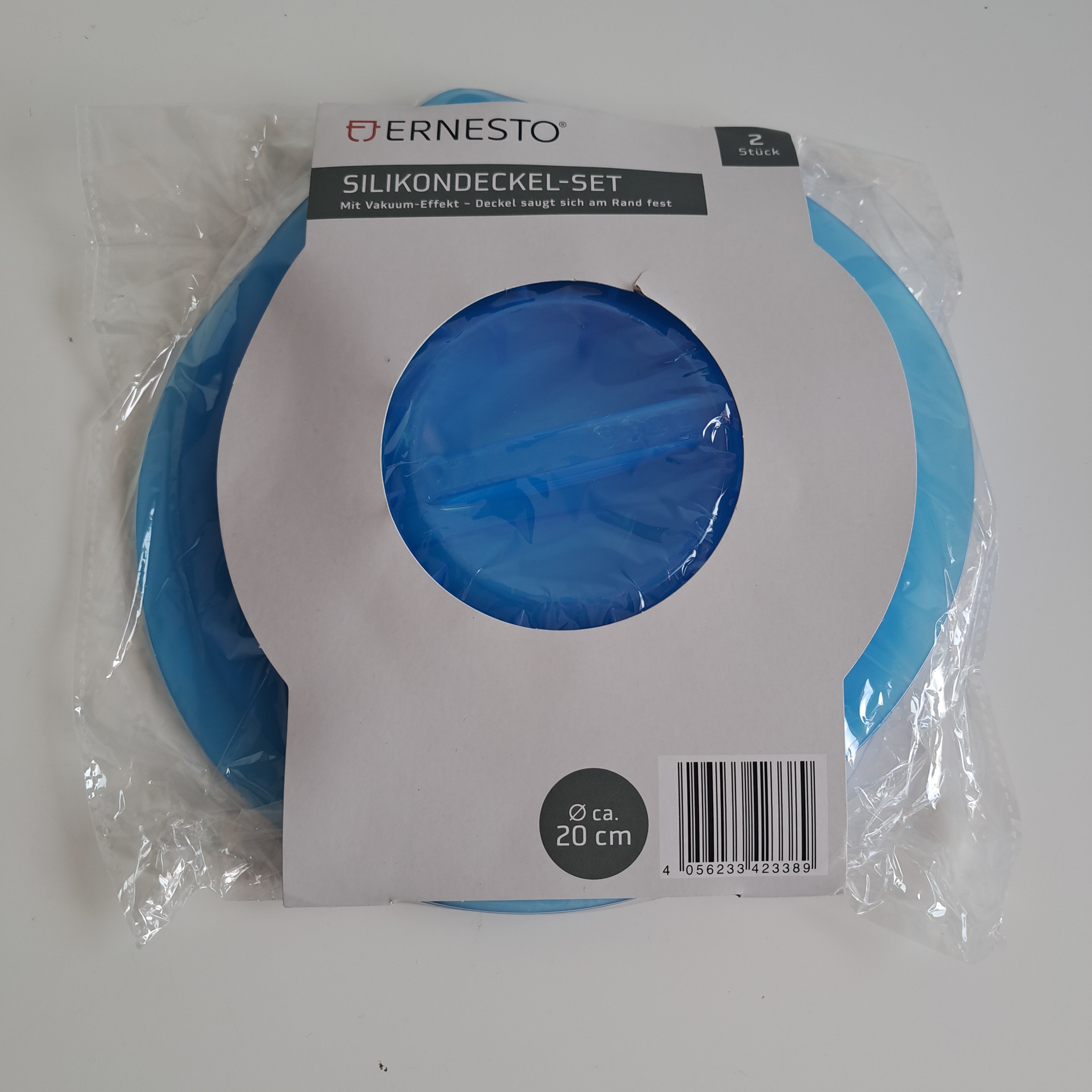 Silikondeckel-Set  20 cm 2 Stück