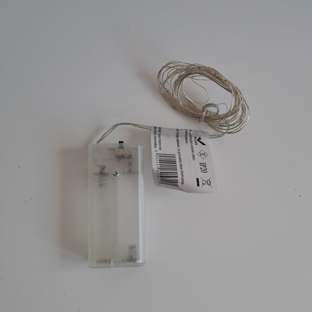 20 LED Cadena Microled