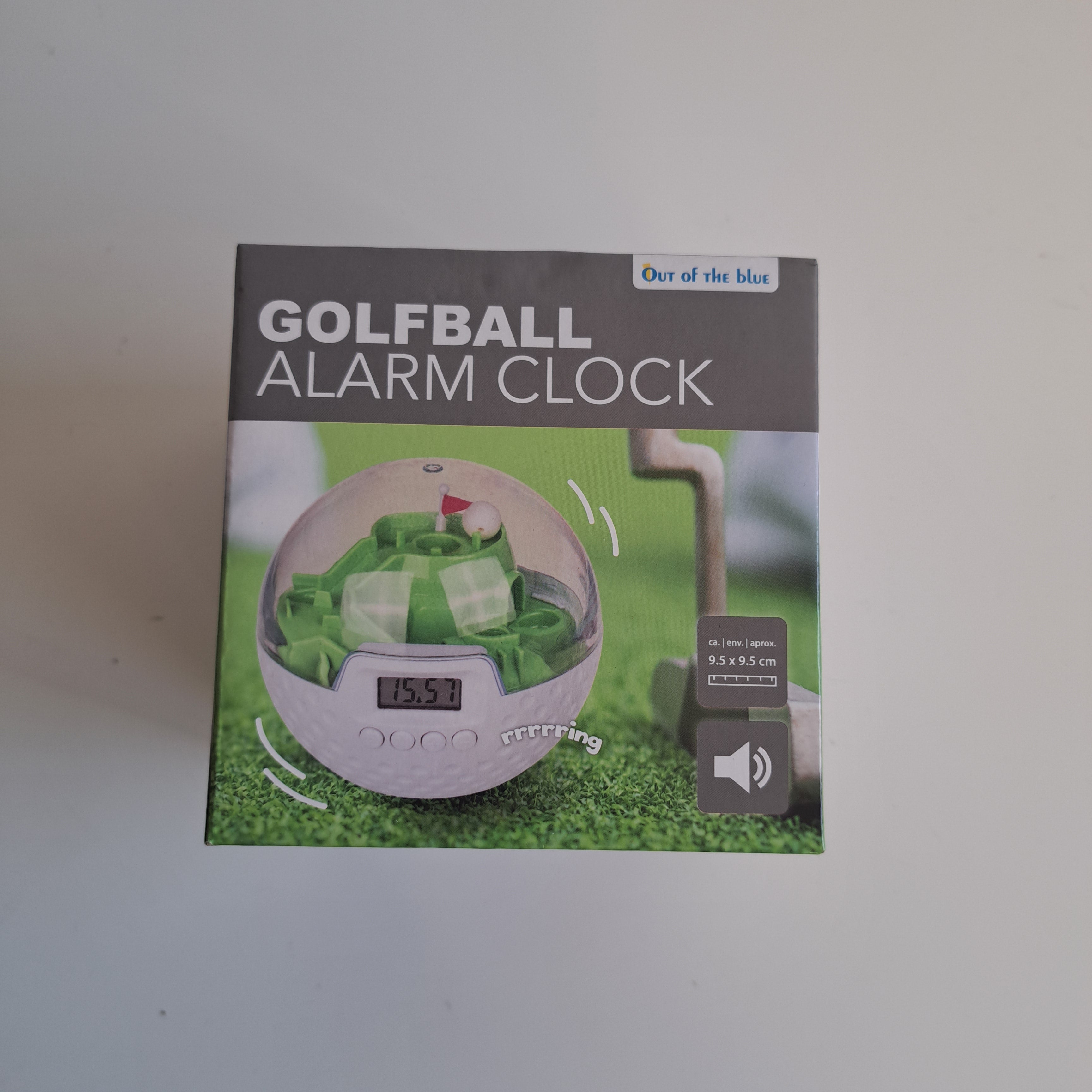 Wecker »Golfball« Digital mit Spielfunktion Reisewecker Tisch-Uhr Kunststoff