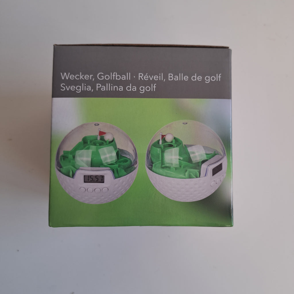 Wecker »Golfball« Digital mit Spielfunktion Reisewecker Tisch-Uhr Kunststoff