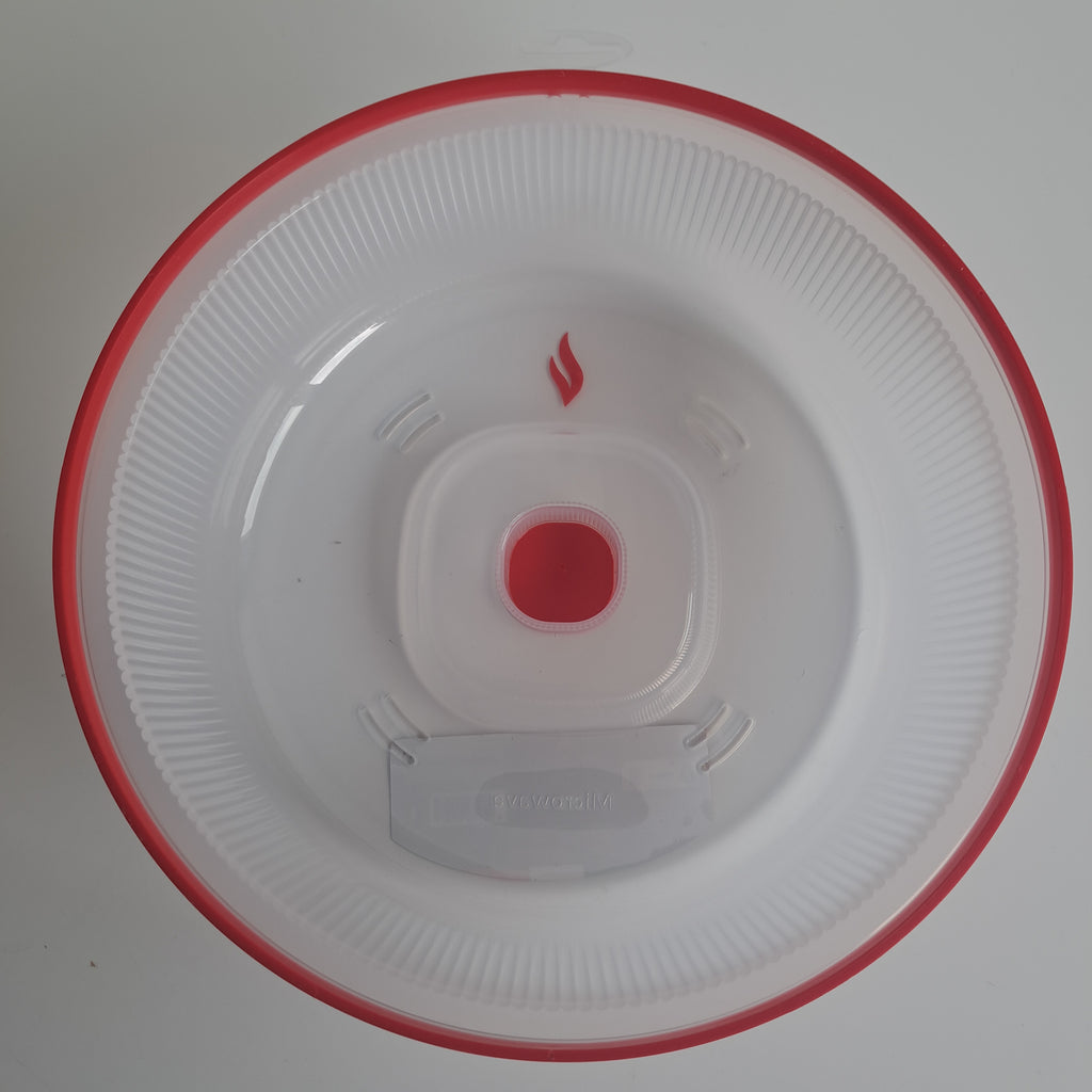 Snips Mikrowellen-Glocke Rot Plastik Abdeckung Küche Zubehör 706