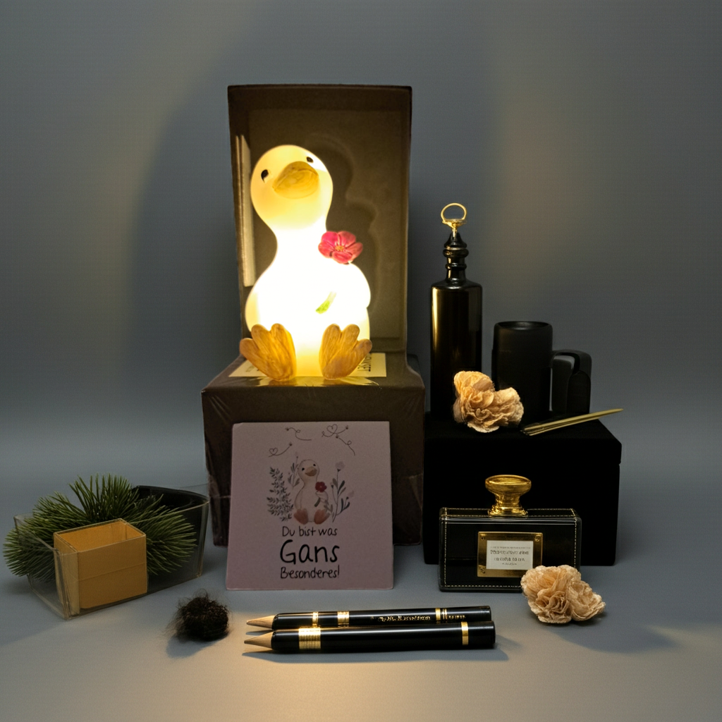 LED Geschenkeset Gans Berta