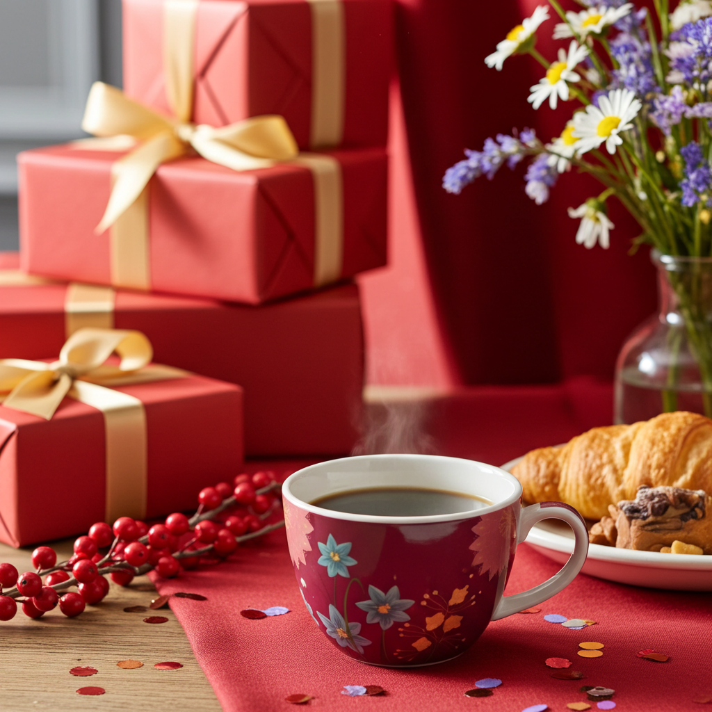Kaffee Tassen 4 er-Set