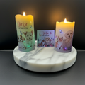 LED-Kerzen-Set mit Tiermotiv