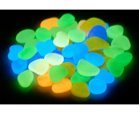 Glow in the Dark“-Leuchtkiesel für den vielseitigen Gebrauch
