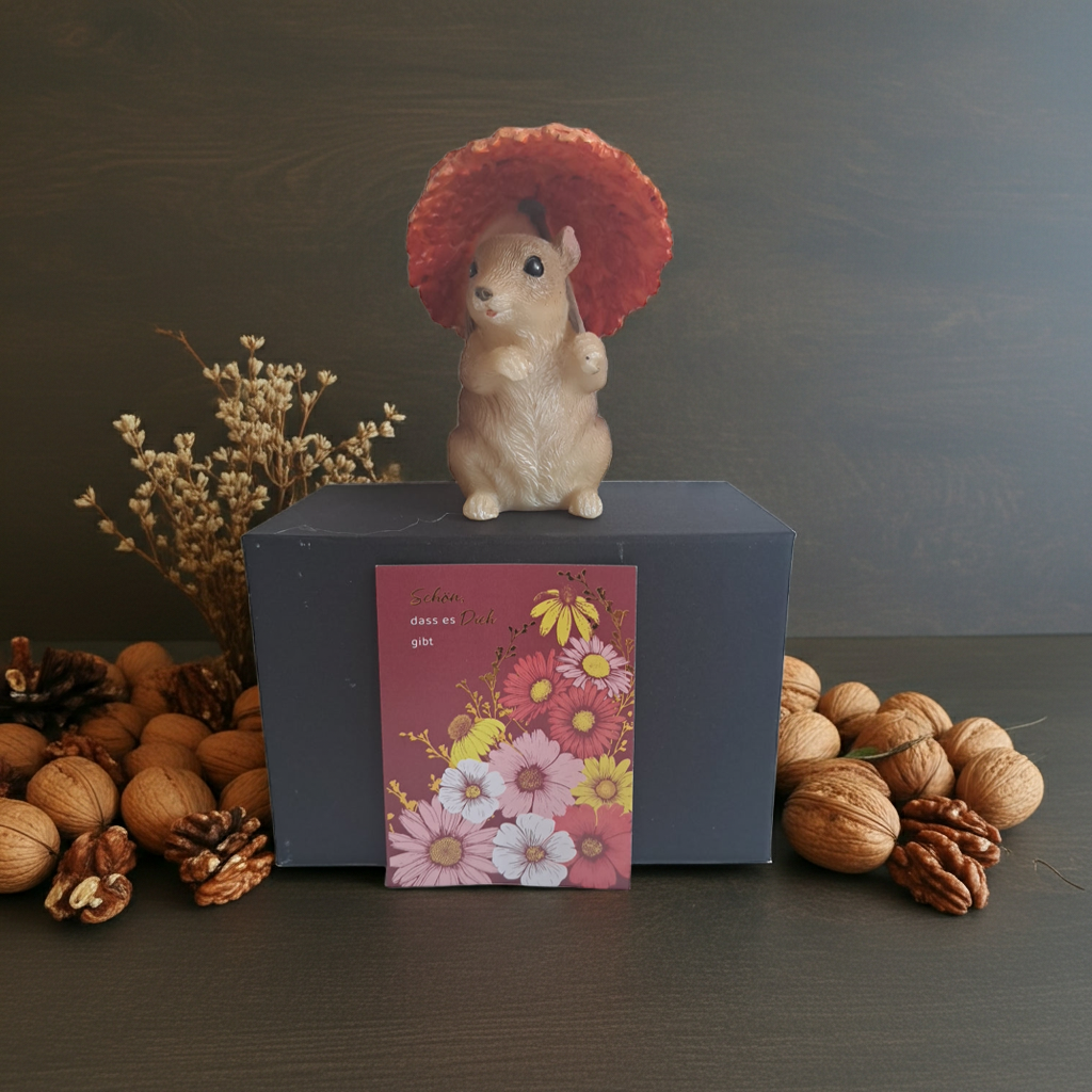 Geschenkeset LED Eichhörnchen Alfi