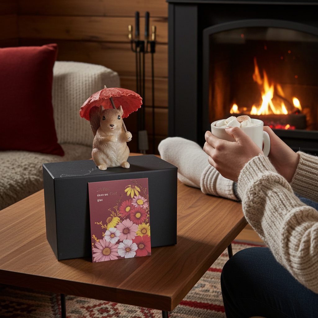 Geschenkeset LED Eichhörnchen Alfi