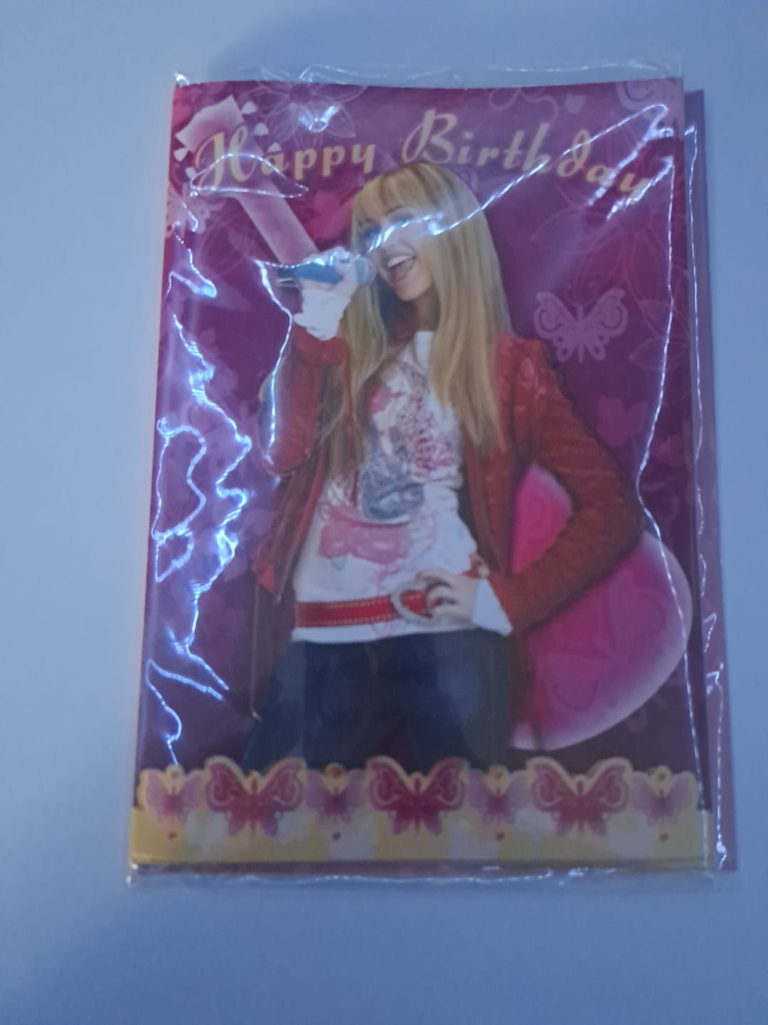 Hanna Montana Grußkarten