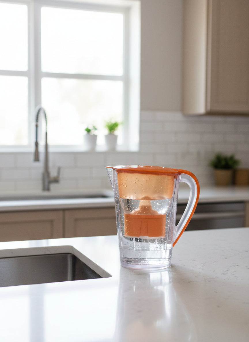 Imetec Acqua Kanne mit Wasserfilter