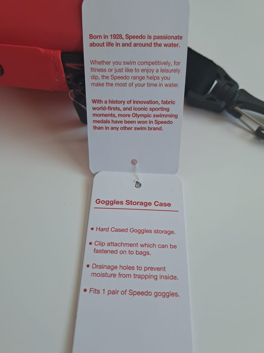 Speedo Brillenetui für Schwimmbrillen