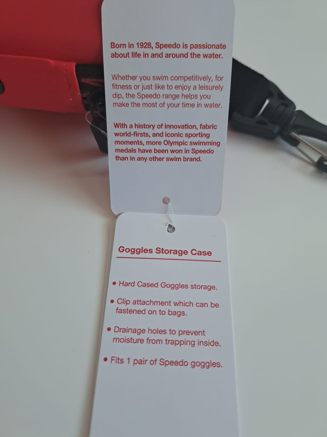 Speedo Brillenetui für Schwimmbrillen