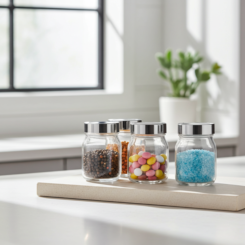 Alpina 4 teiliges Gewürzglas-Set