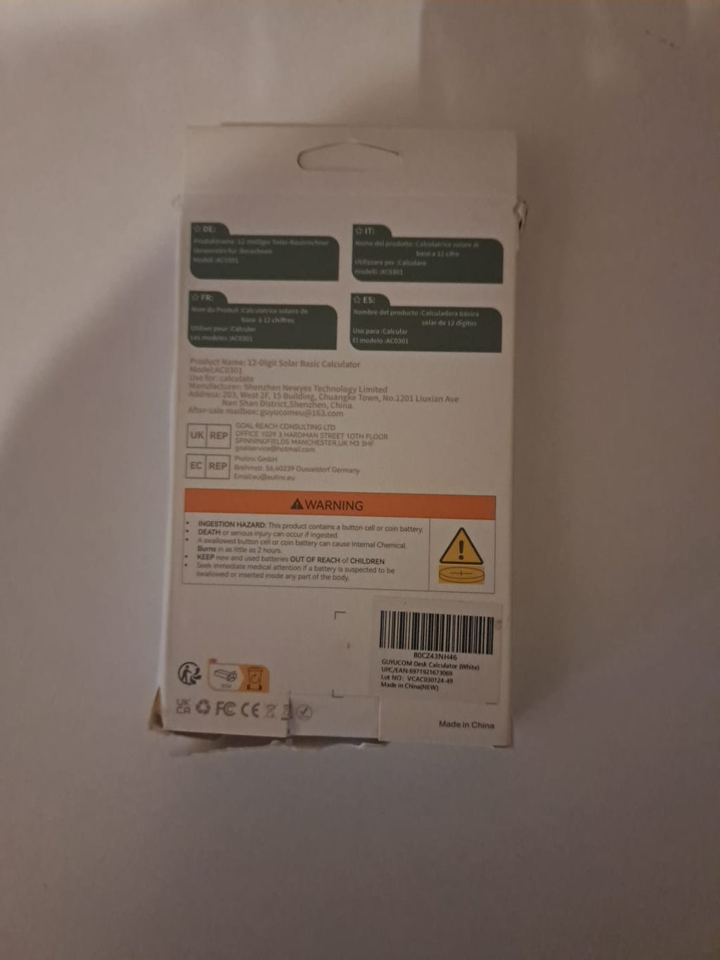 Solar Taschenrechner