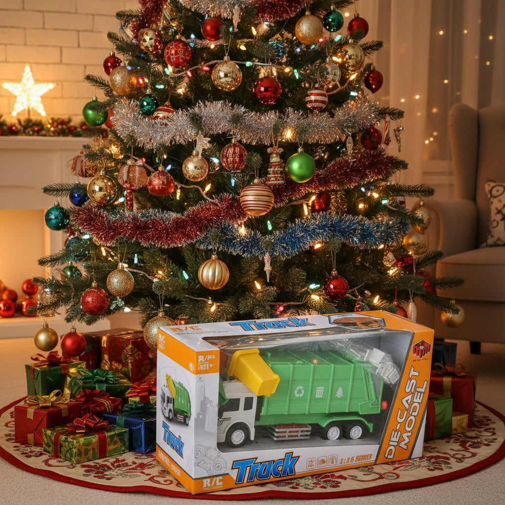 Ferngesteuertes Müllauto