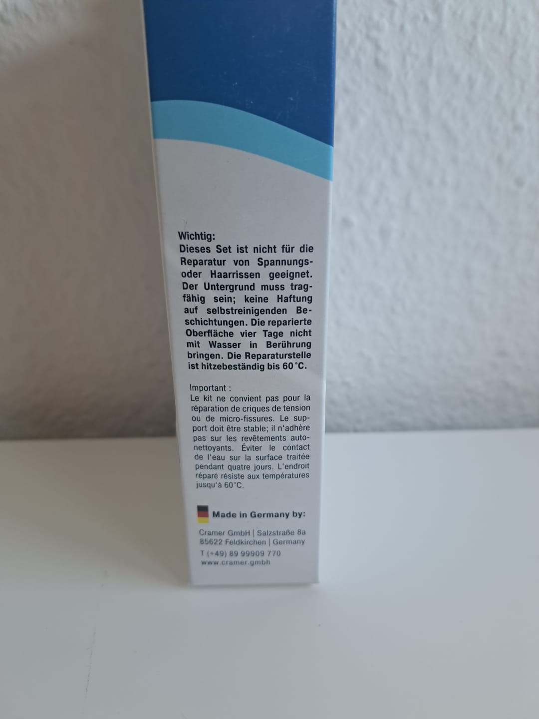 Original Cramer Badewannen Reperaturset