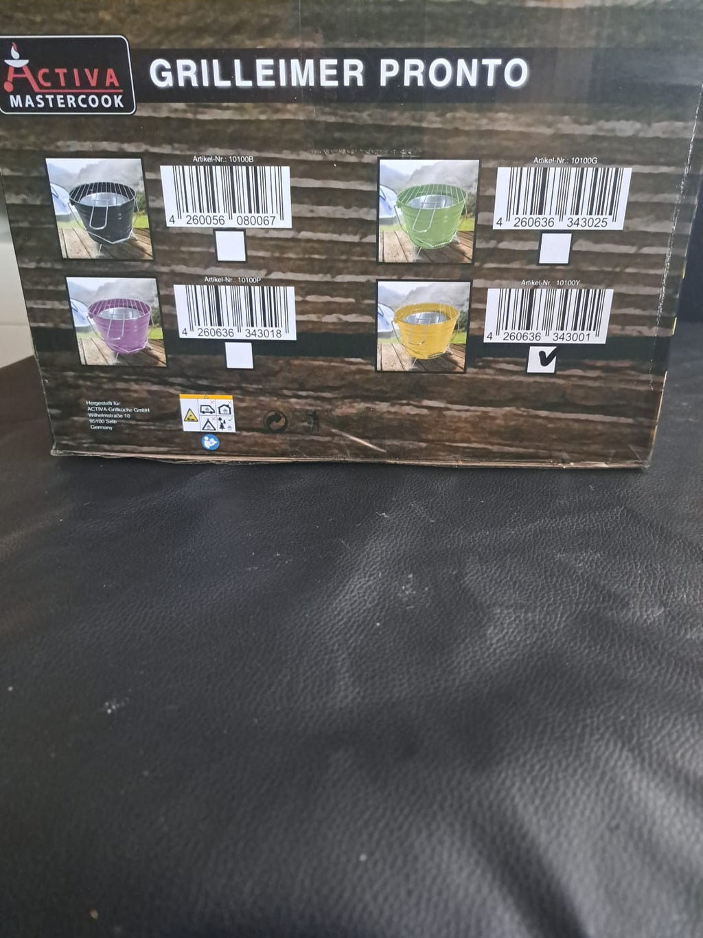 Activia Mastercook Grilleimer Pronto