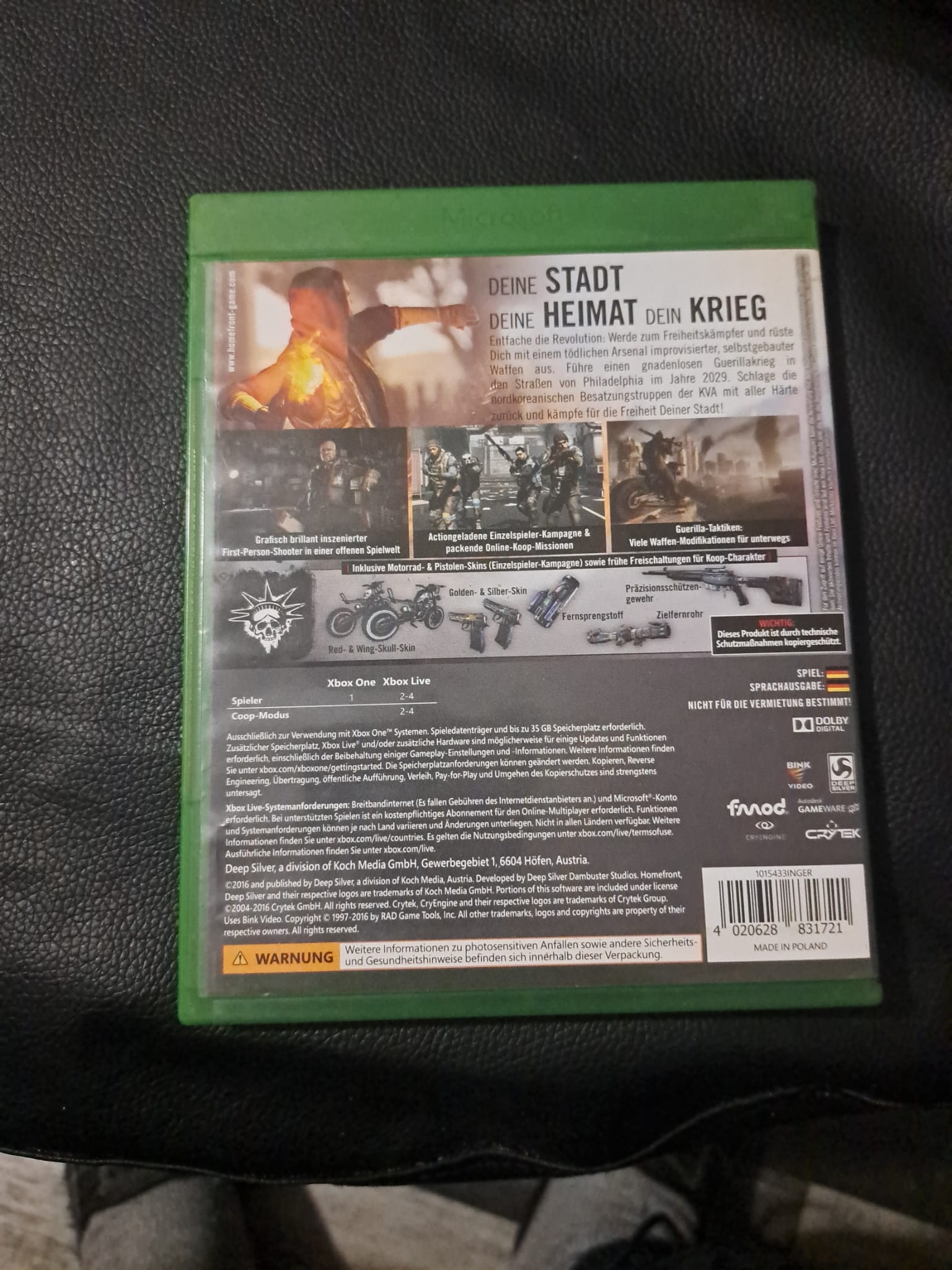 Homefront the Revolution für Xbox One