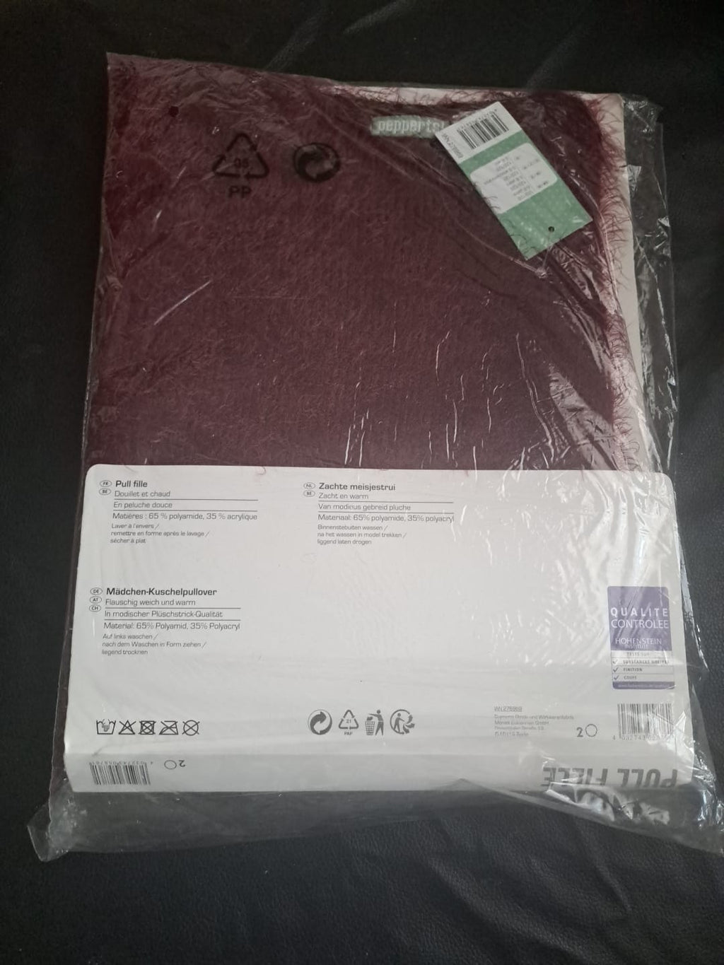 Mädchen Kuschelpullover der Marke Pepperts Teens Größe 122 / 128