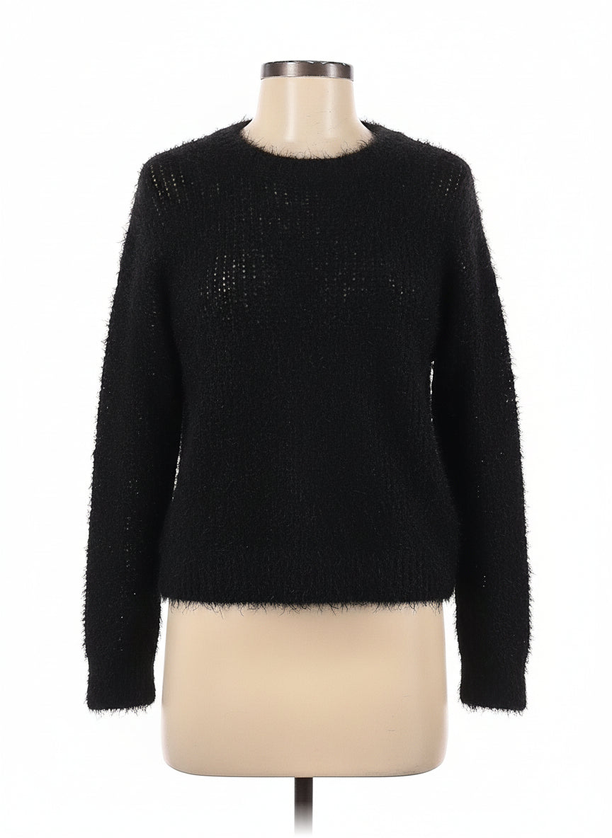 Mädchen Kuschelpullover der Marke Pepperts Teens Größe 122 / 128 Farbe Schwarz