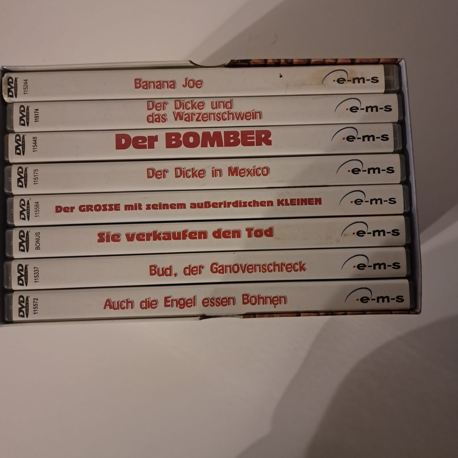 Bud Spencer Collectors Box 7 Filme + Bonus DVD