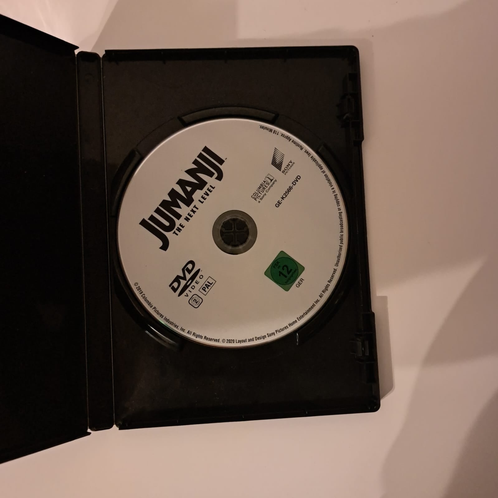 Jumanji The Next Level DVD