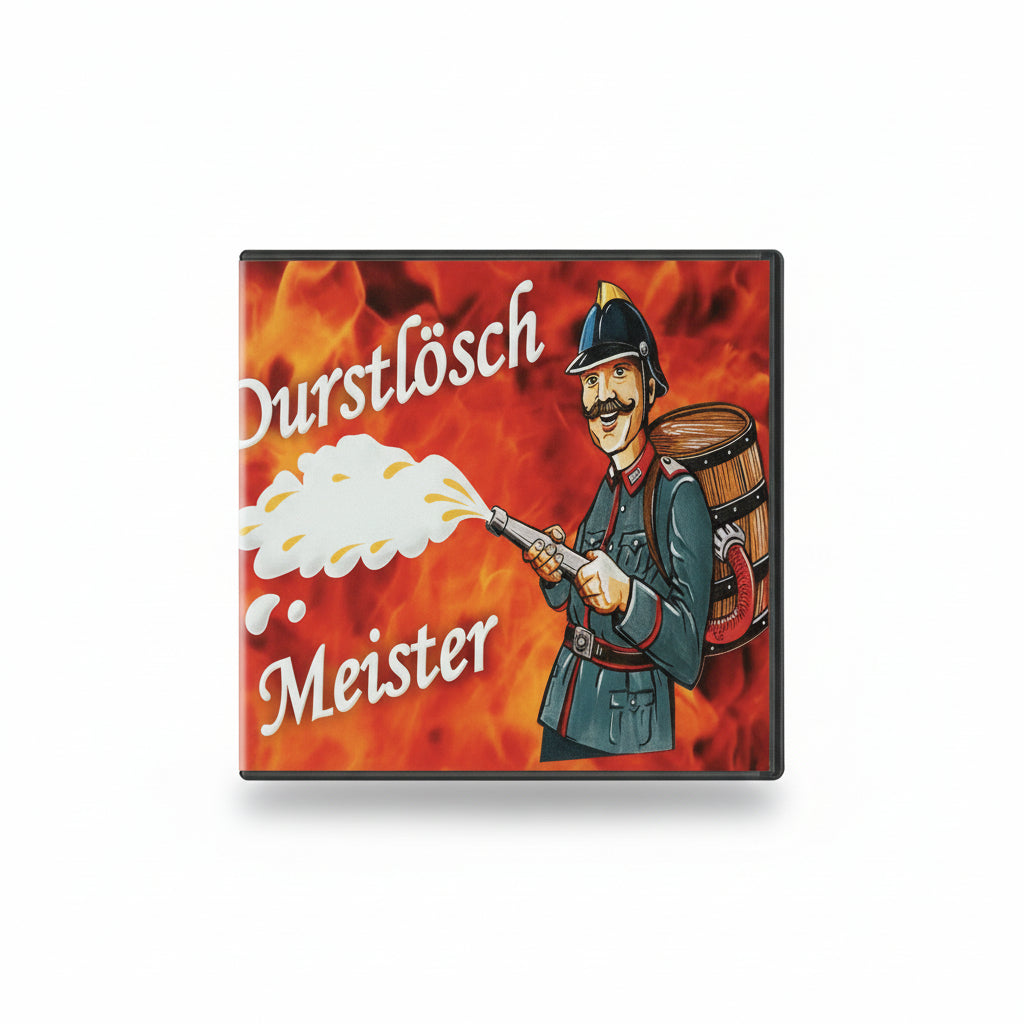 Durstlösch Meister Blechschild