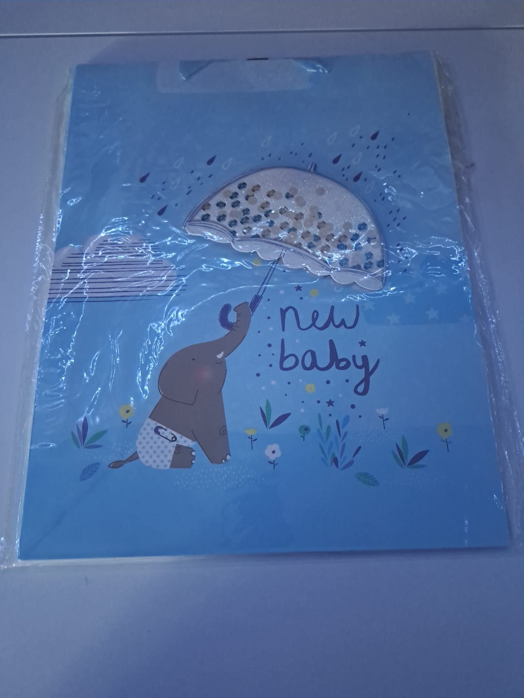 Tüten für Babyparty Junge