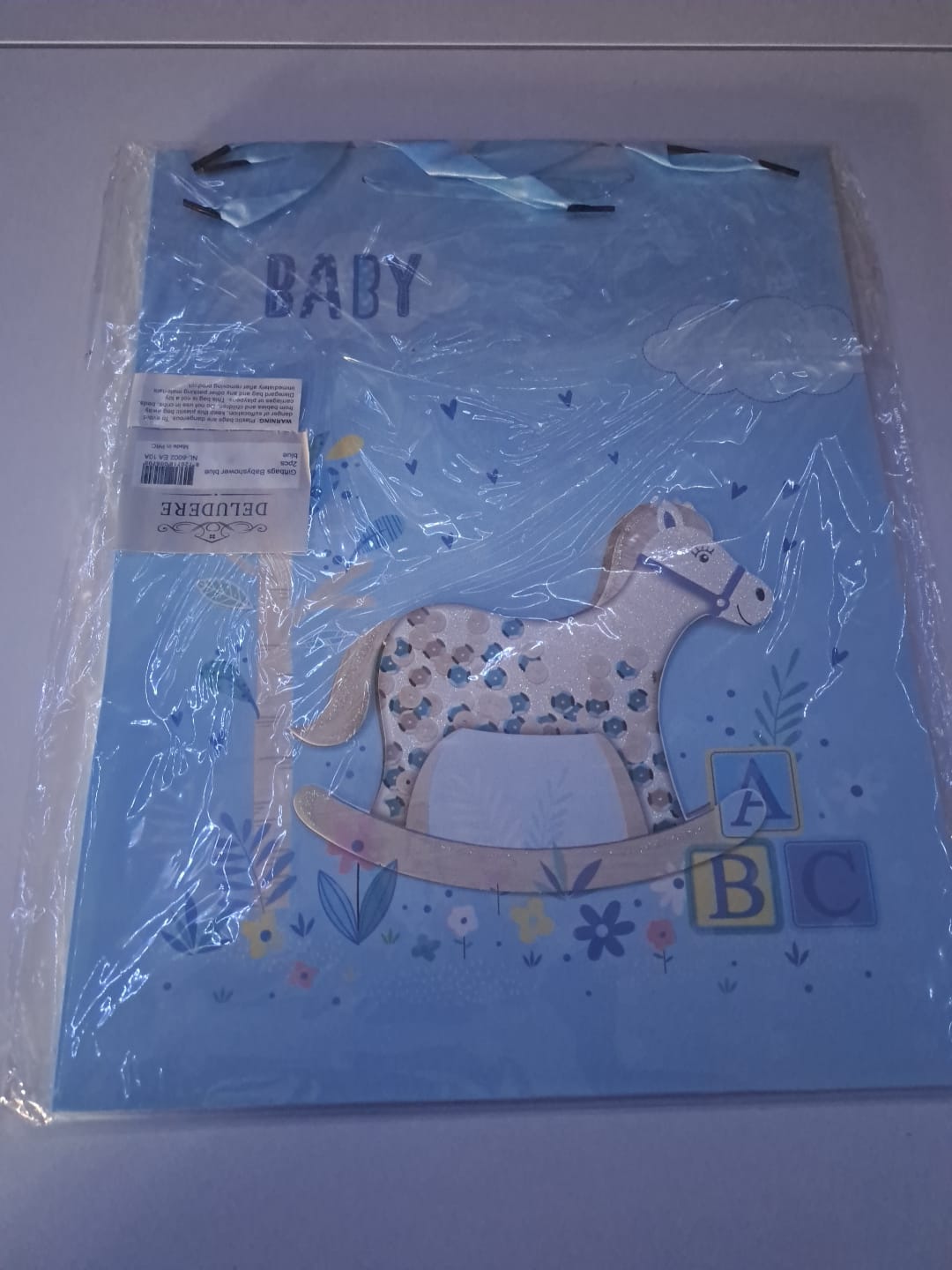 Tüten für Babyparty Junge