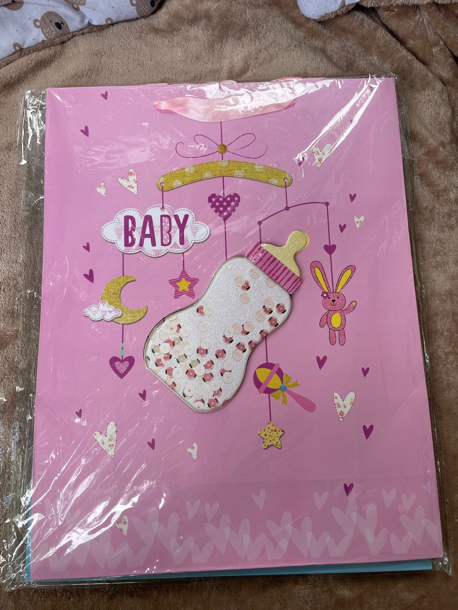 Tüten für Babyparty Mädchen