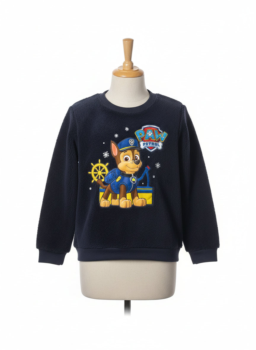 Paw Patrol Jung Pullover Grö0e 122 / 128 Marine Blau