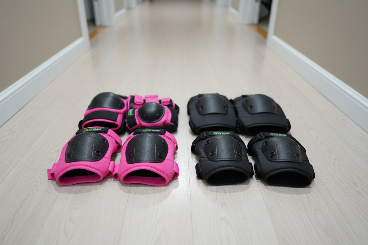 Knie und Ellenbogenschoner-Set verschiedene Größen