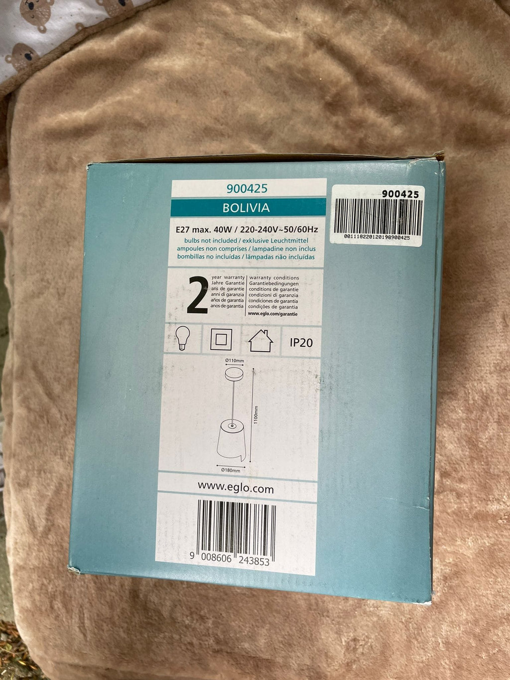 Eglo Hängelampe Bolivia