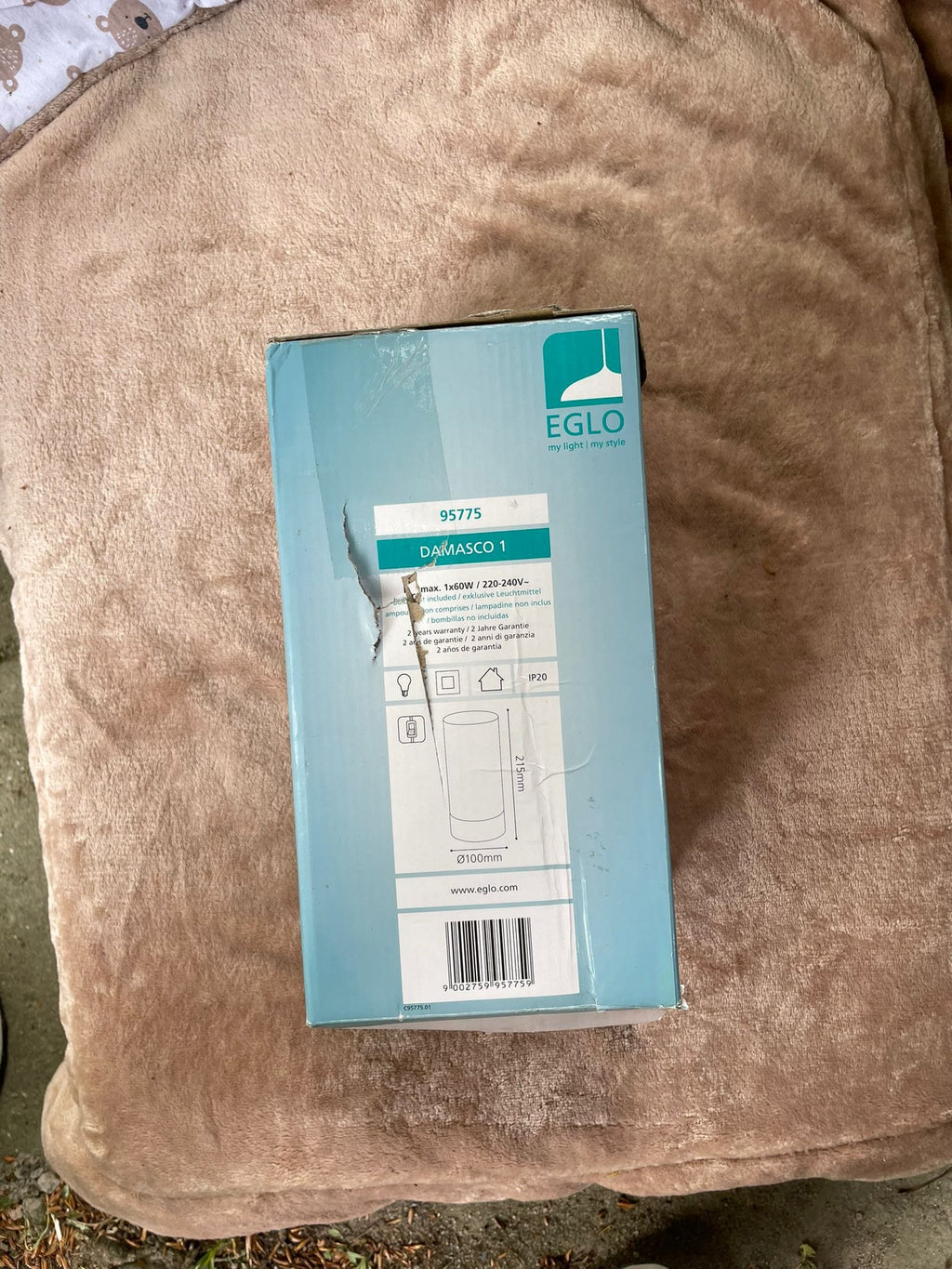 Eglo Tischlampe Damasco 1