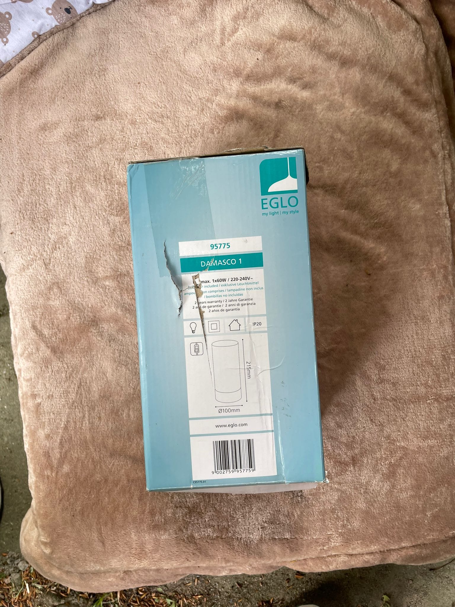 Eglo Tischlampe Damasco 1