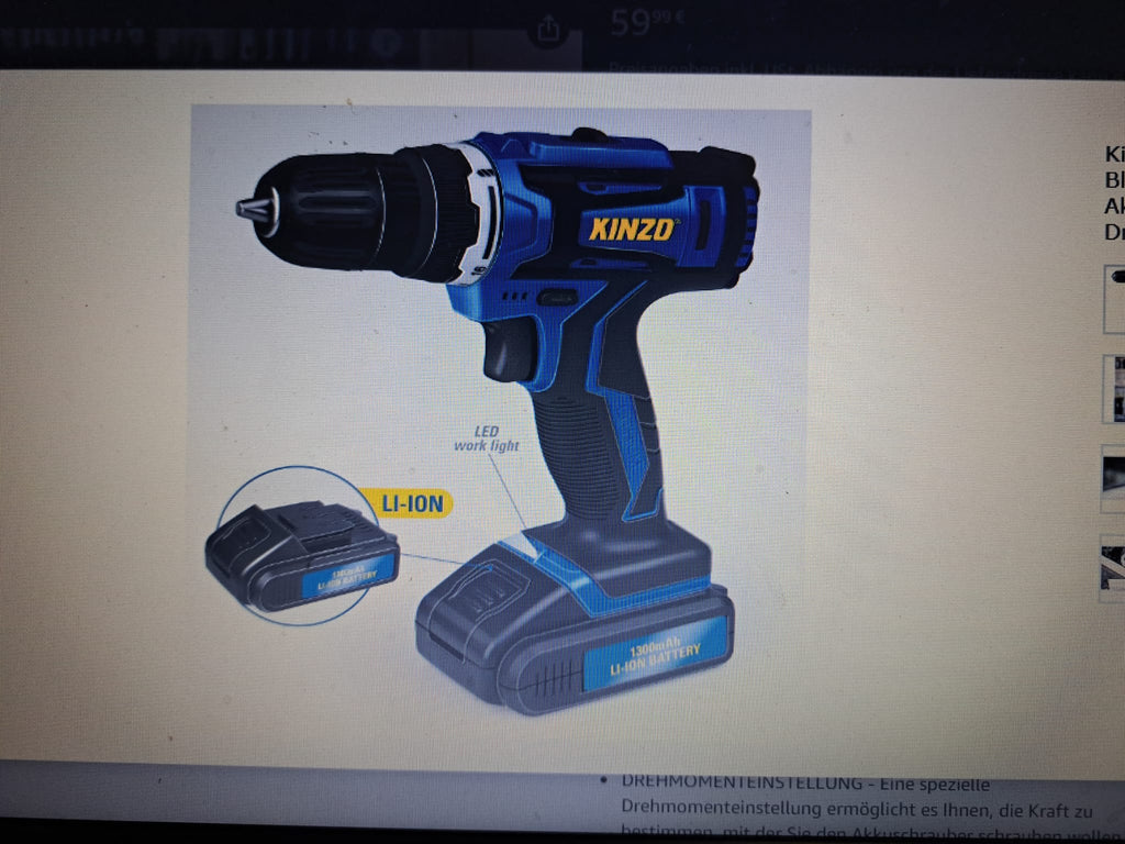 Kinzo Akkuschrauber