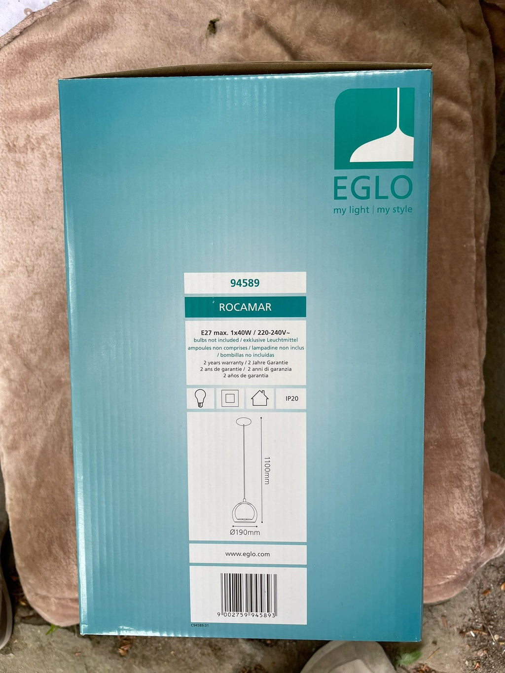 Eglo Hängelampe Rocamar