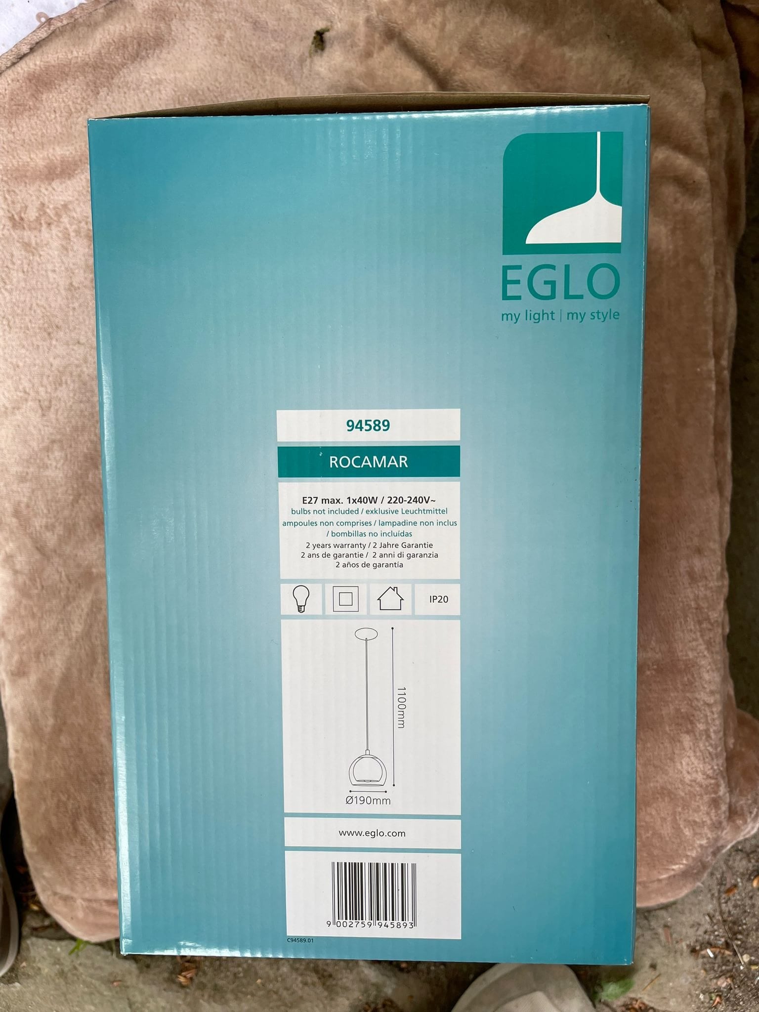 Eglo Hängelampe Rocamar