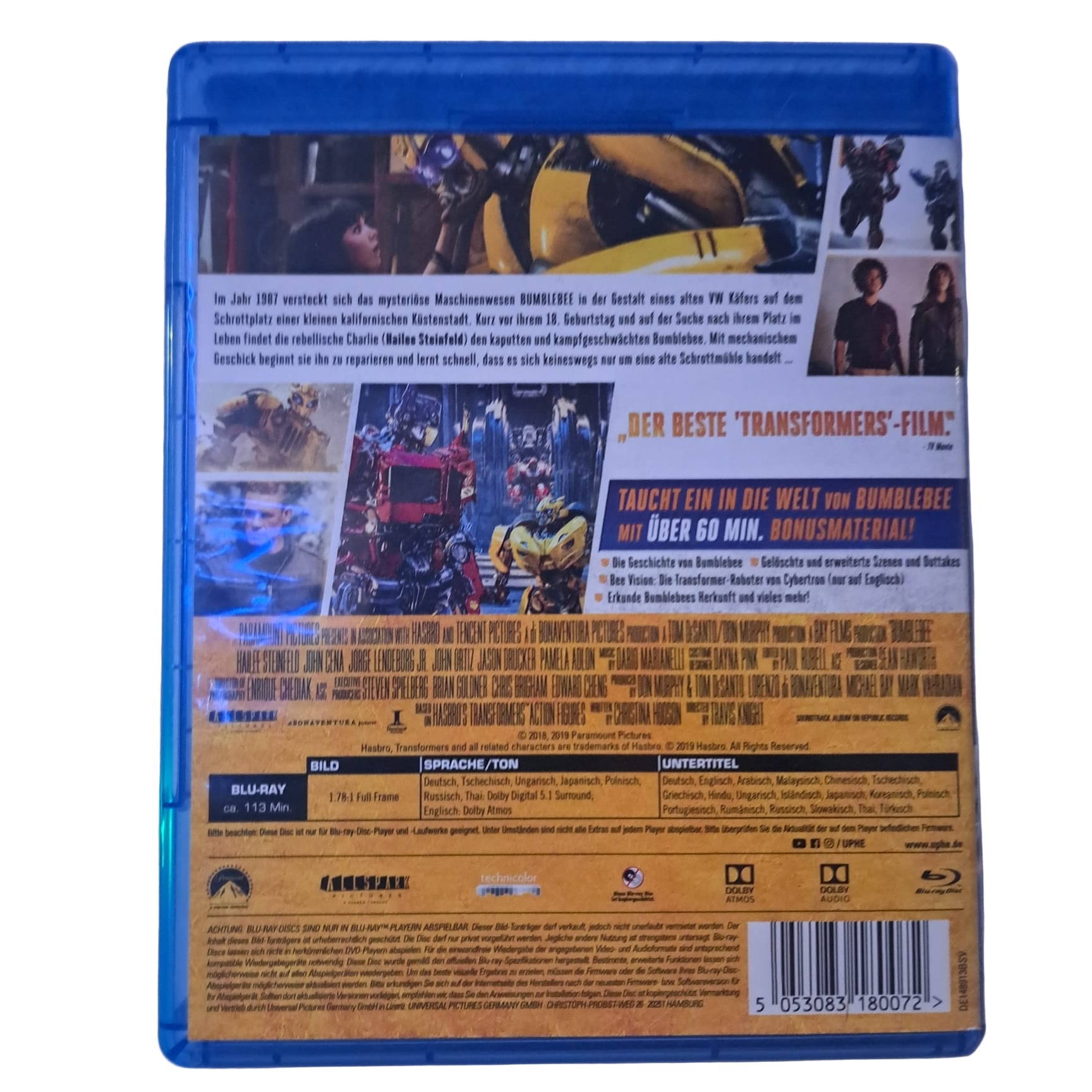 Bumblebee Bluray