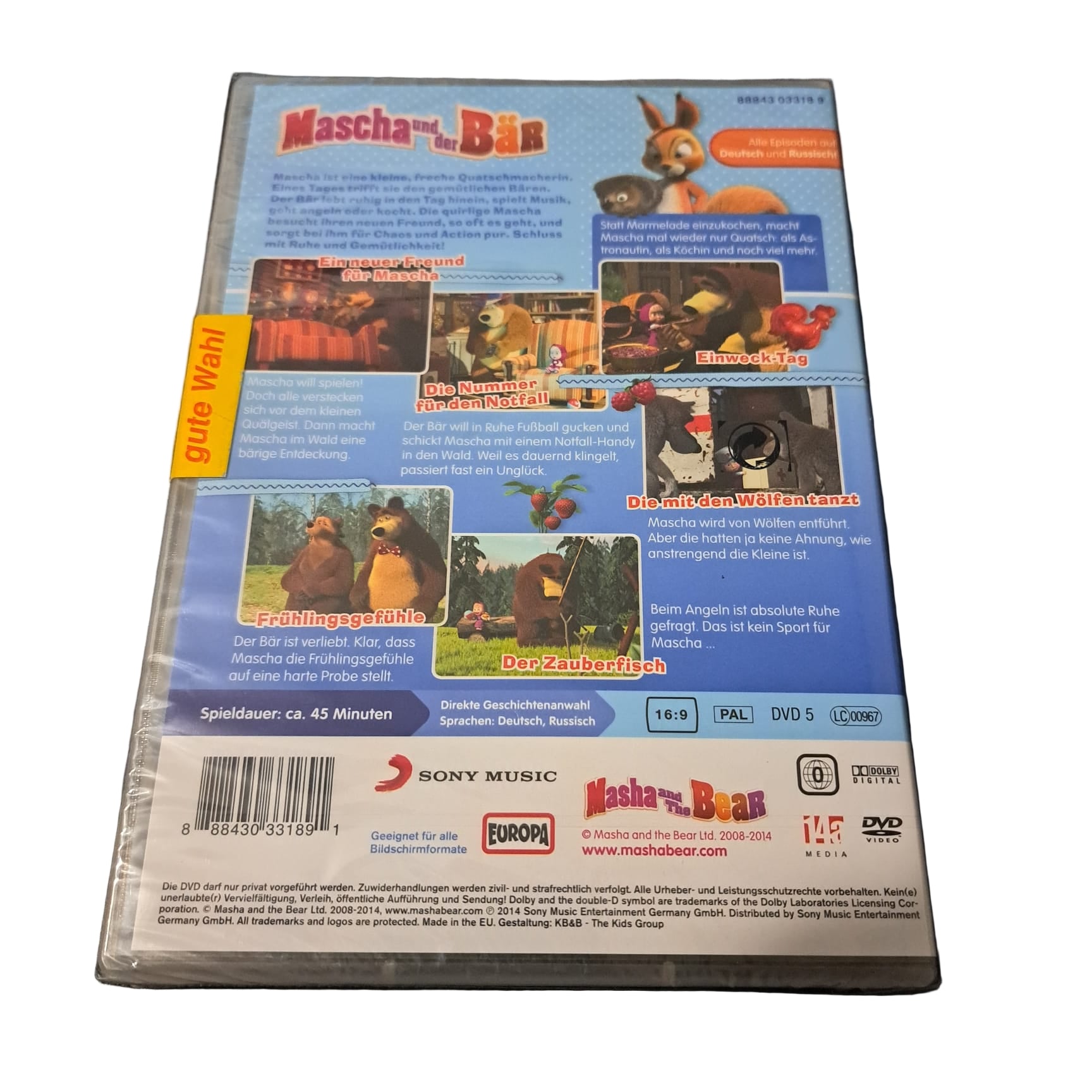 Mascha und der Bär Ein neuer Freund für Mascha