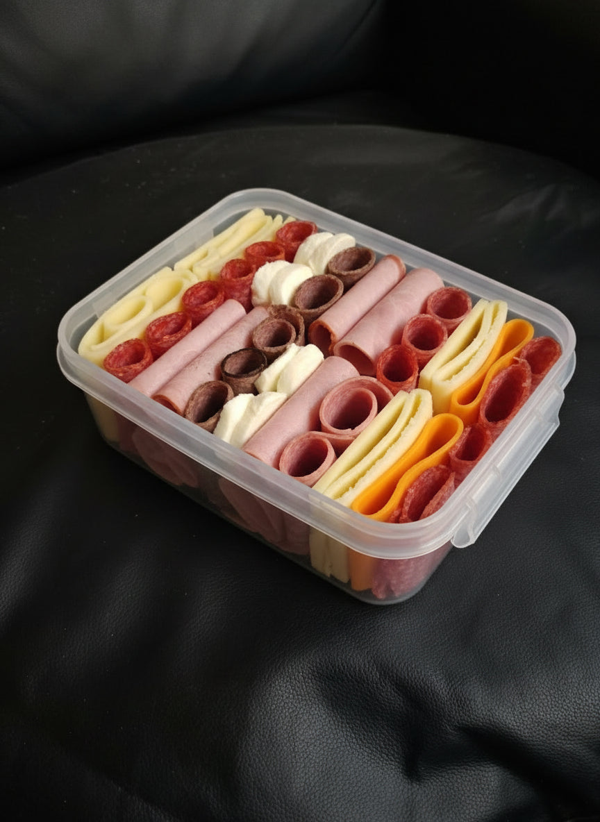 Hedura Aufschnitt-Stapelboxen 2er-Set