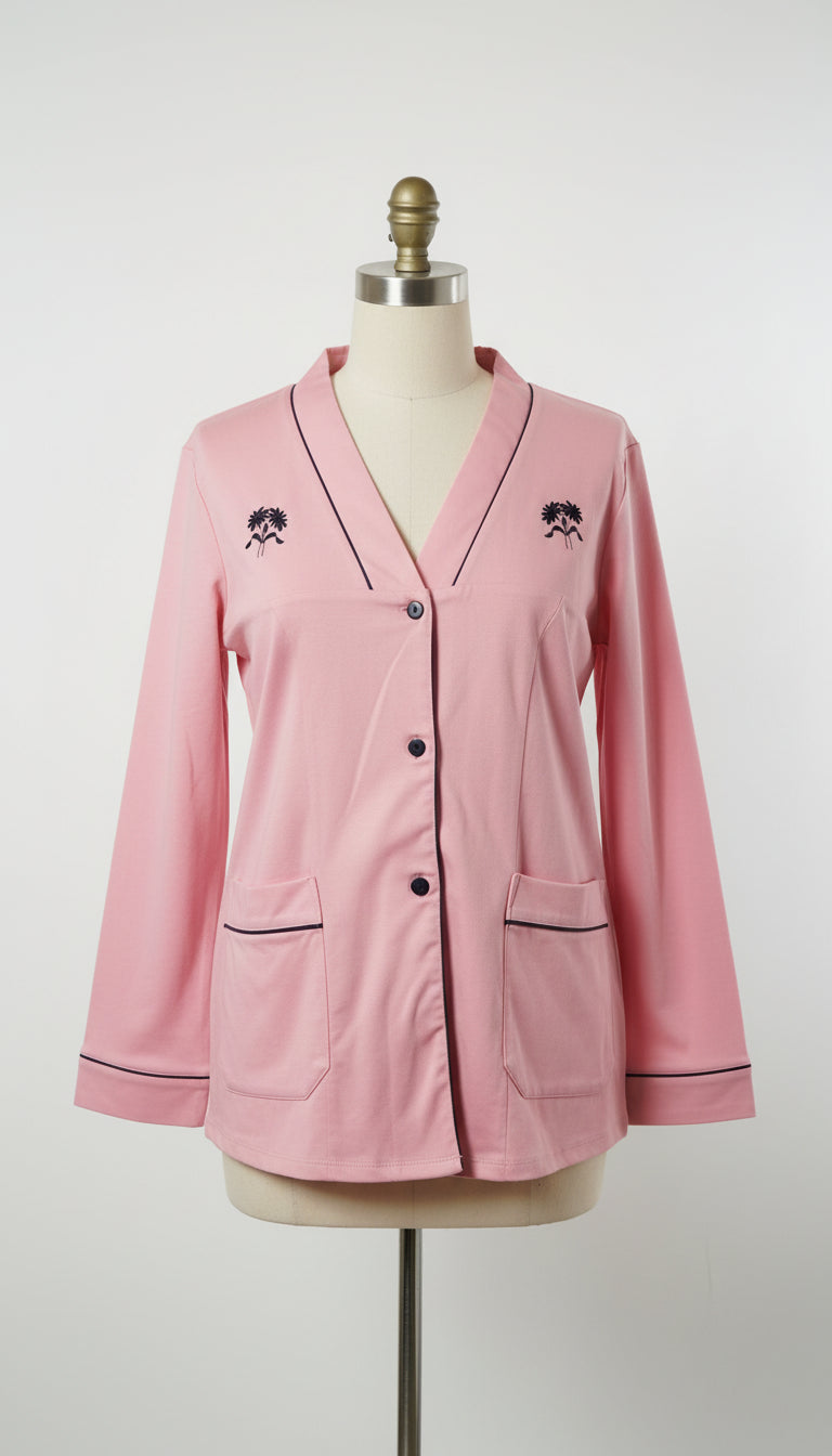 Kittel Pink Vanille Uni Größe 38
