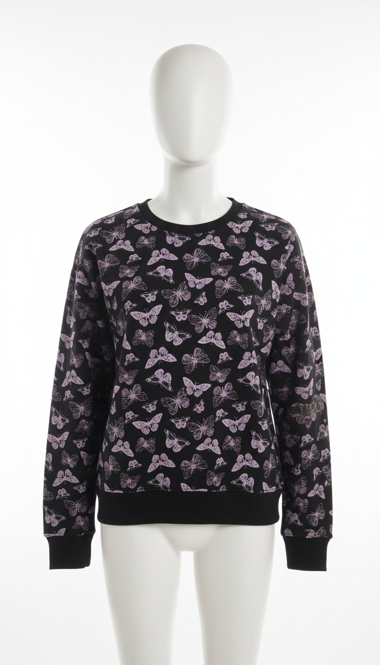 Pepperts Mädchen-Sweatshirt mit Schmetterlingen Größe 134 / 140