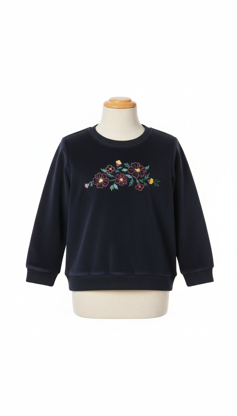 Lupilu Mädchenpullover Dunkel Lila Größe 98 / 104