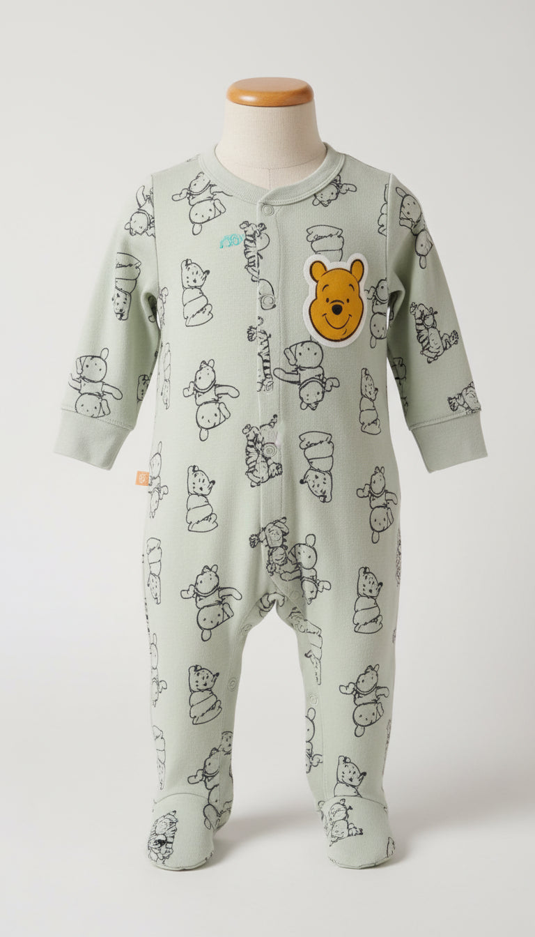 Disney Winni Puh Strampler Grün Größe 74