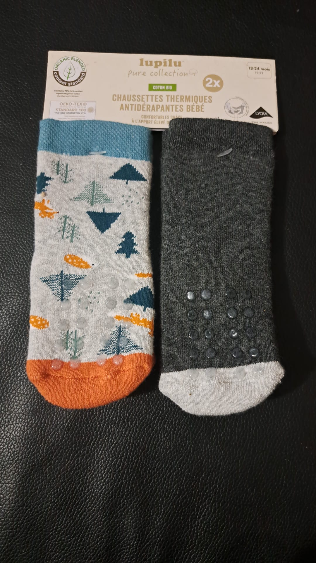 Lupilu Kindersocken 2er-Set Größe 19 / 22