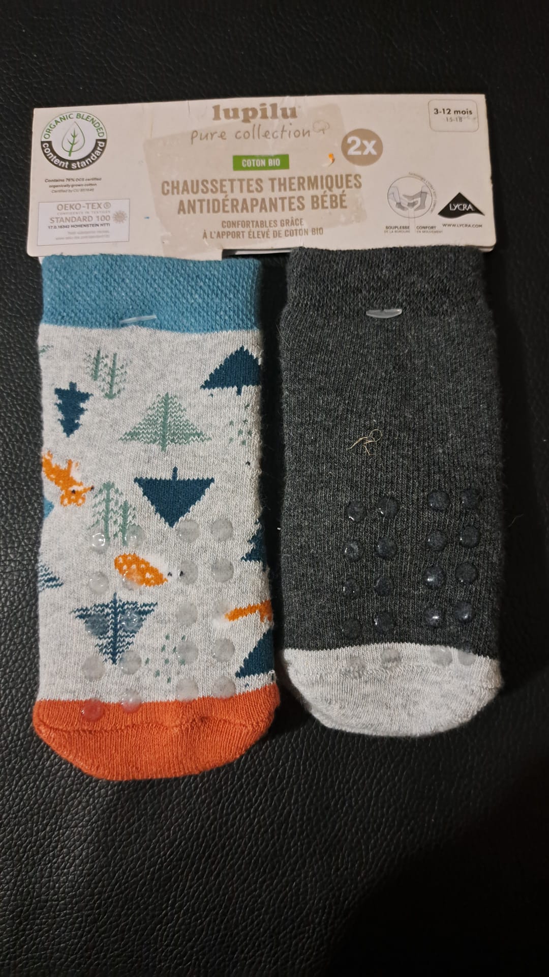 Lupilu Kindersocken 2er-Set Größe 15 / 18