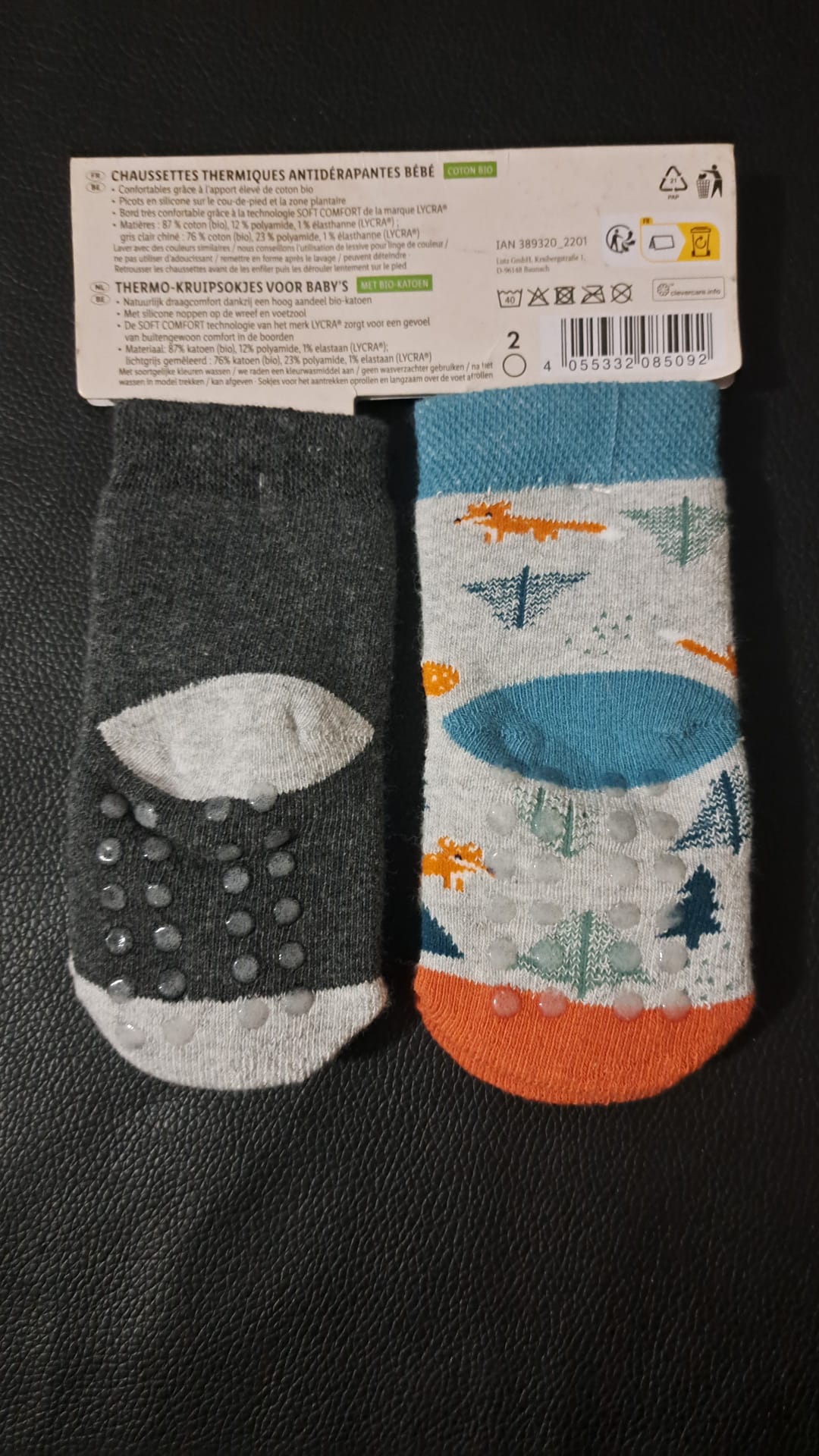 Lupilu Kindersocken 2er-Set Größe 15 / 18