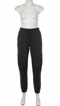 Herren Arbeits-Jogger Schwarz Größe L