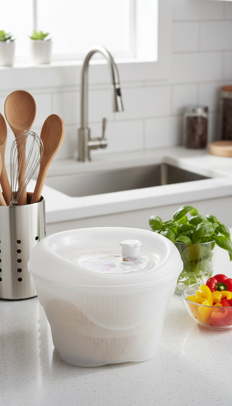 Alpina Salatschleuder ca. 22x17x15 cm Fassungsvermögen ca. 4L